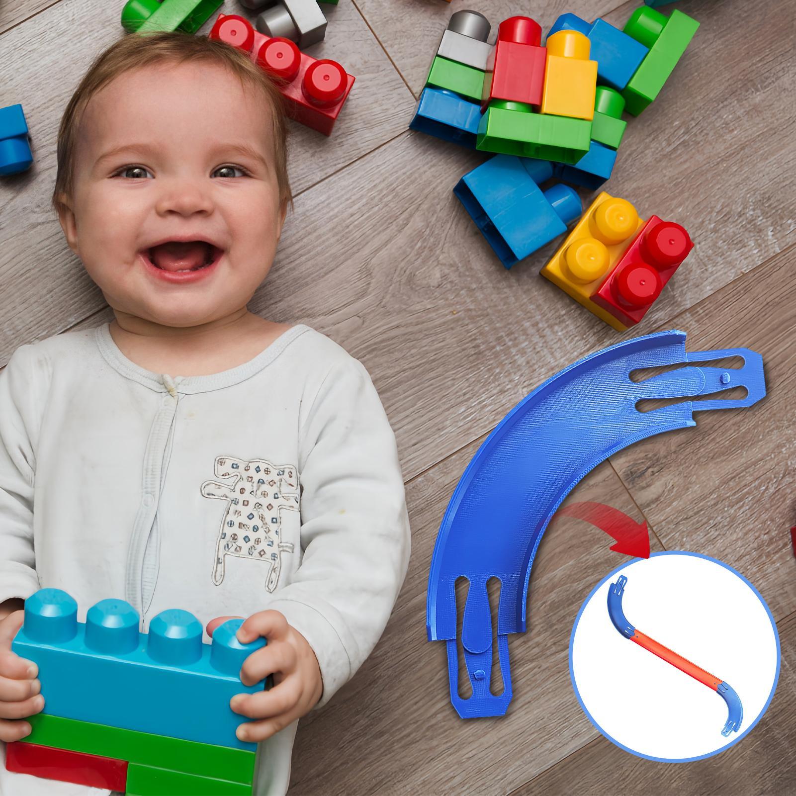 Kids Toys Xmas - Hotwheel Track Connectors Universal 180 Degree