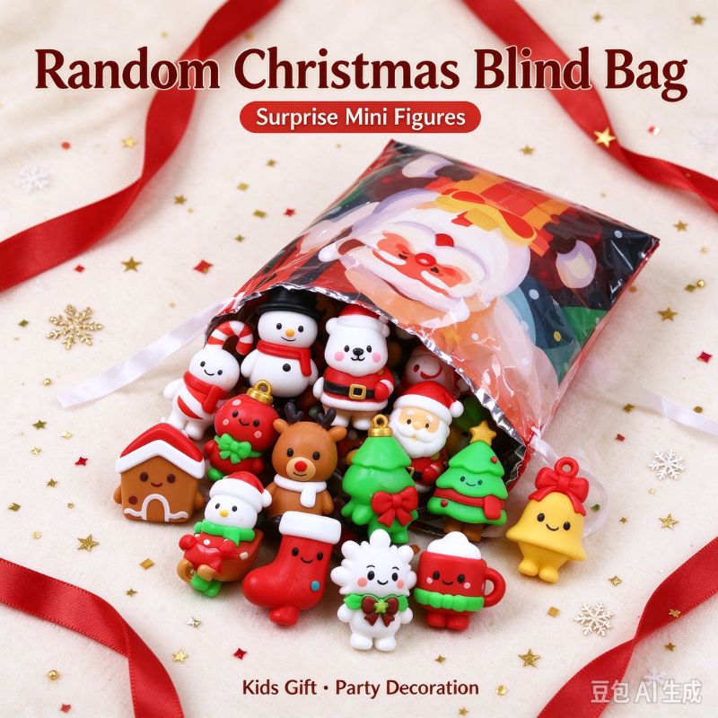 Christmas Mini Figures Blind B - огляд і ціна Kids Toys Xmas