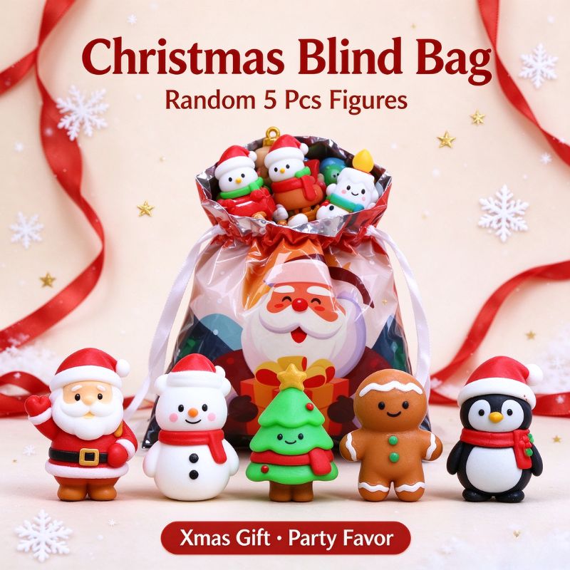 Christmas Mini Figures Blind B - огляд і ціна Kids Toys Xmas