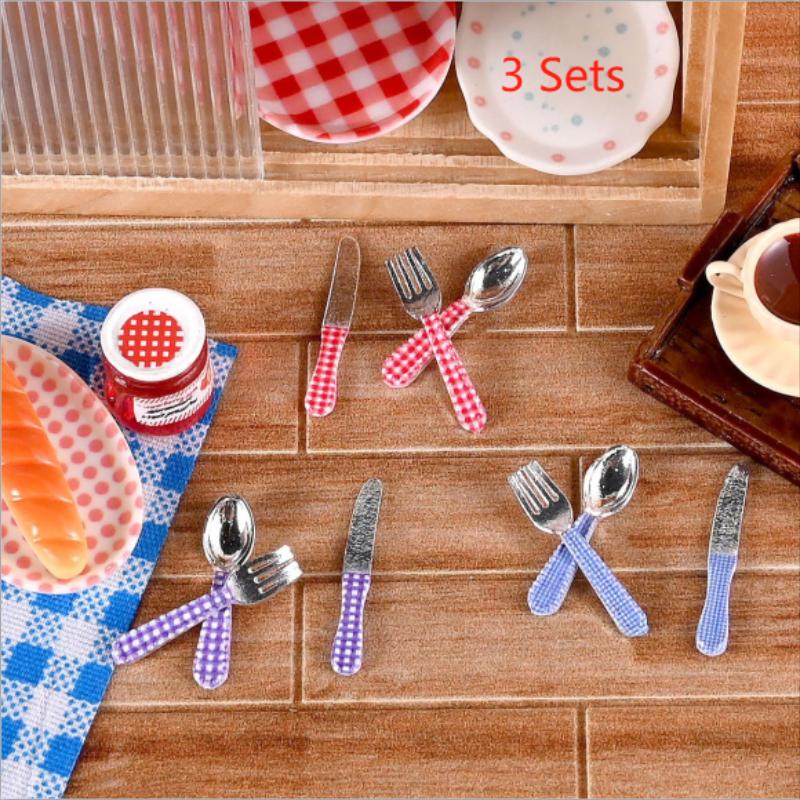 3 Set Dollhouse Miniature Kitc - огляд і ціна Kids Toys Kitchen Set