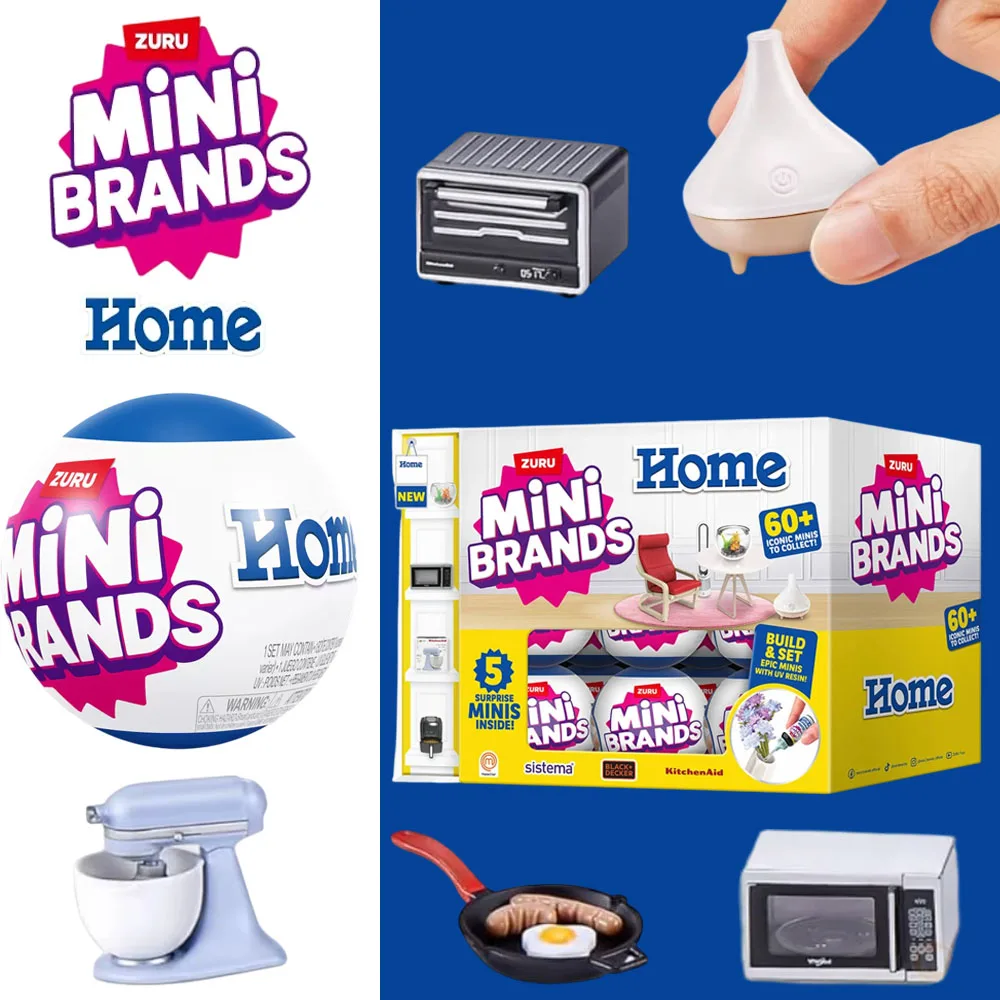 ZURU Mini Brands Home Series 6 - огляд і ціна Kids Toys Kitchen Set