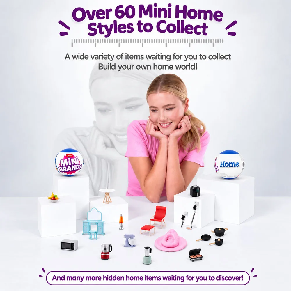ZURU Mini Brands Home Series 6 - огляд і ціна Kids Toys Kitchen Set