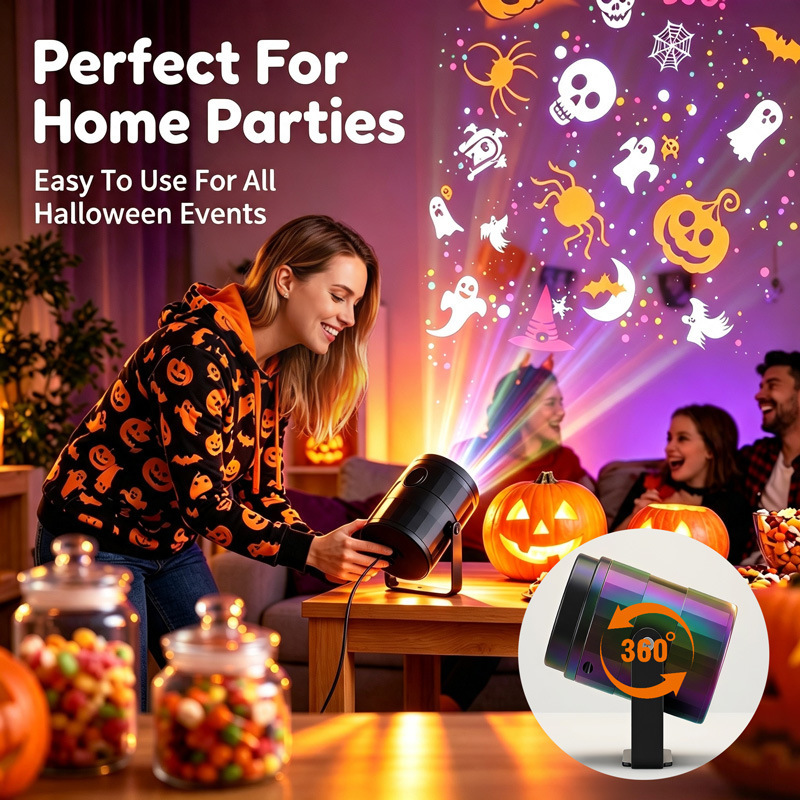 Halloween Christmas LED Projec - огляд і ціна Kids Yard Toys