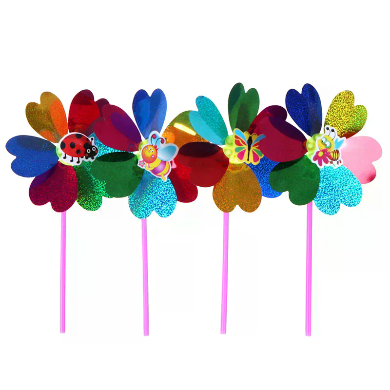 Colorful Sequins Windmill Wind - огляд і ціна Kids Yard Toys