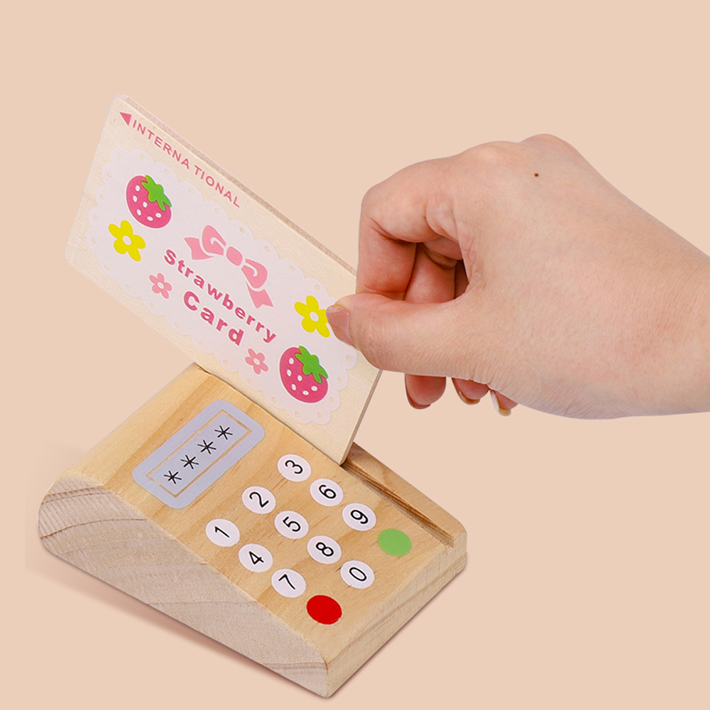 Wooden cash register Toys Chil - огляд і ціна Toy Cash Register