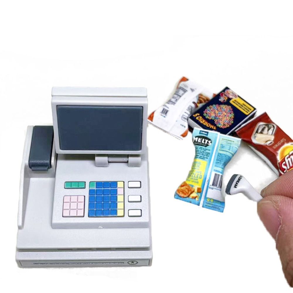 DIY Dollhouse POS Machine Play - огляд і ціна Toy Cash Register